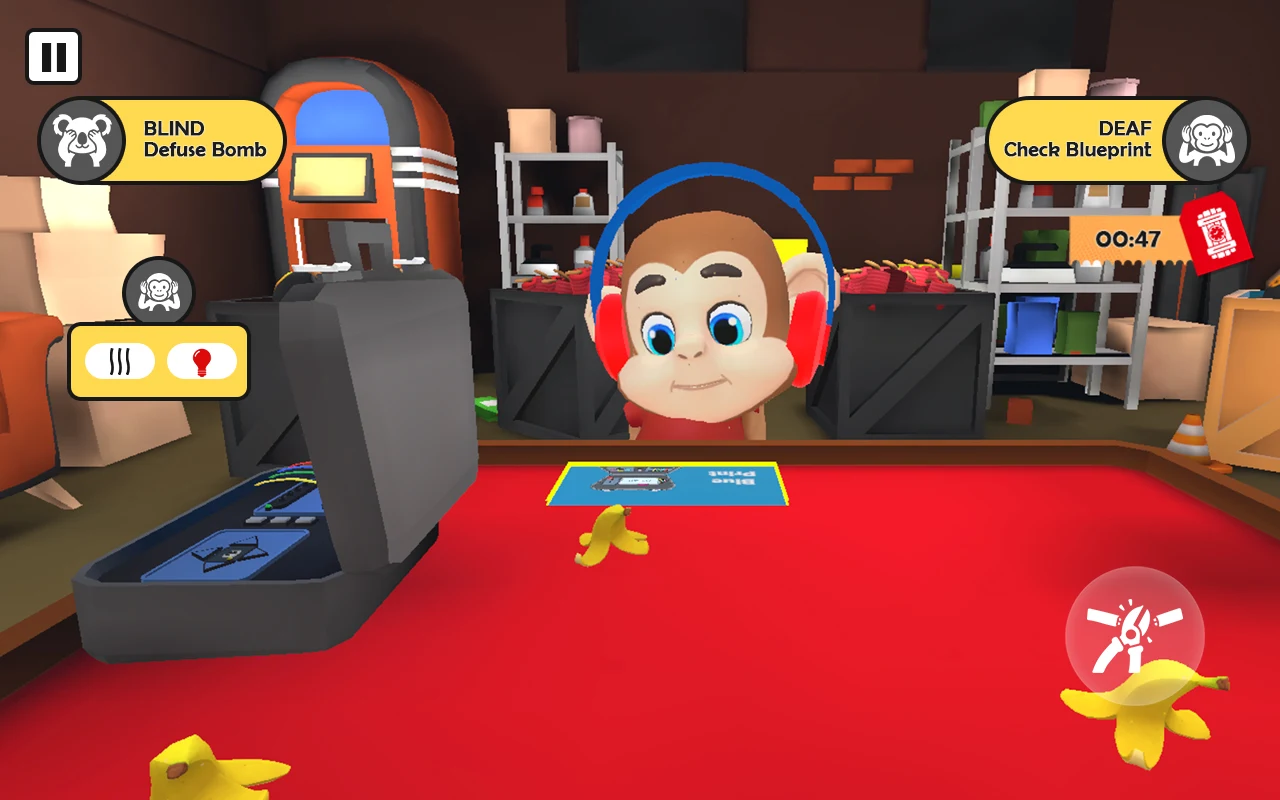 Bomb Defusal Banana Squad Game screenshot